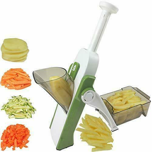 4 In 1 Vegetable Cutter Chopper Adjustable Multi-function Drum Cutter Vertical