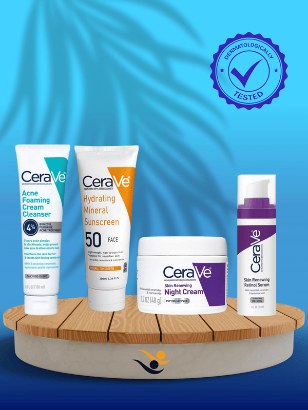 CERAVE 4-in-1 Skincare Kit