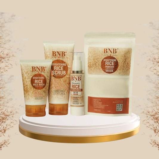 BNB Rice Renewel Bundle ( Rice Kit + Rice Sunscreen Spf )