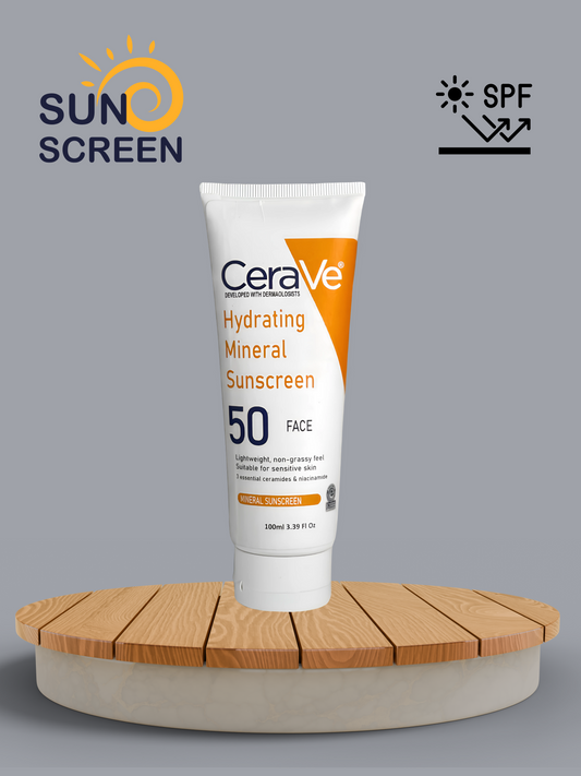 CERAVE 4-in-1 Skincare Kit | Cleanser, Night Cream, Retinol Serum & Sunscreen