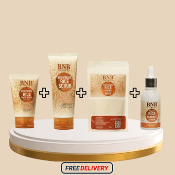 BNB Rice Renewel Bundle ( Rice Kit + Rice Serum )