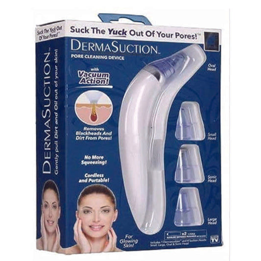 Derma Suction Blackheads Remover 3 In 1 Black Head Remover Machine-acne Pimple Pore Cleaner Vacuum Suction Tool